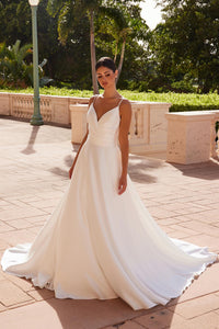 Satin Wedding Dress