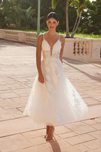 Tea-leng Wedding Dress