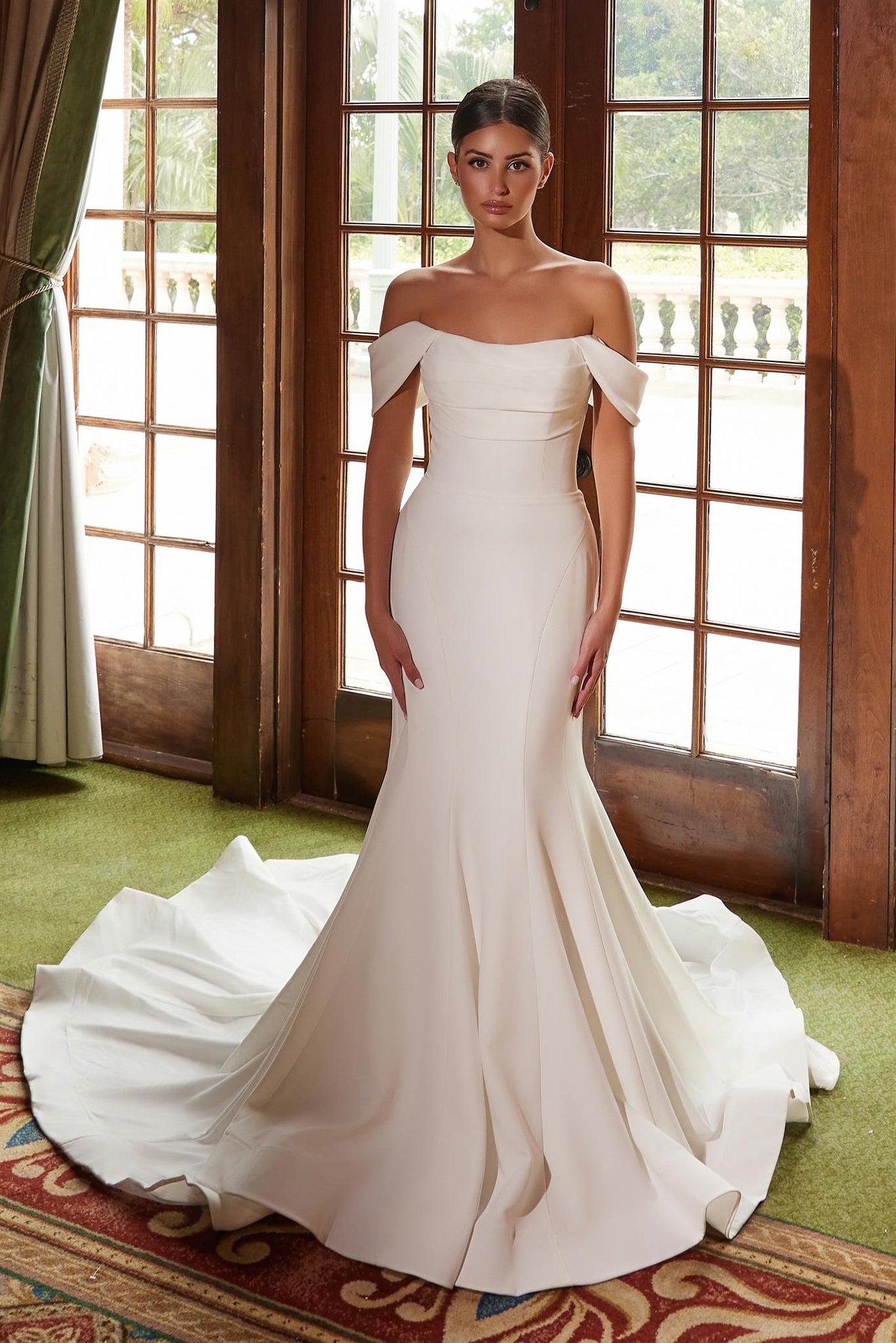 Strapless Straight Wedding Dress White / 10 Strapless Straight Wedding Dress White / 10