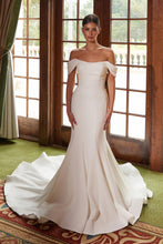 Strapless Straight Wedding Dress