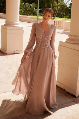 Chiffon Long Dress