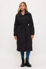 CLANP0057: Velocity Mixed Media Long Coat