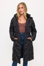 CLANP0088: Eclipse Geometric Puffer Coat