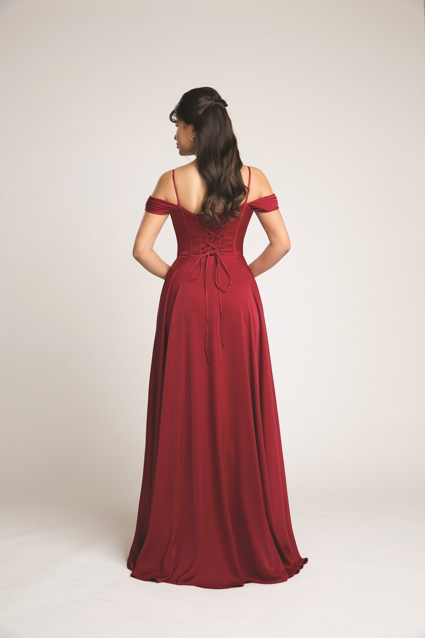 fiesta bridesmaid dresses Sexy Mermaid Peach Off the Shoulder Cheap Bridesmaid Dresses Gowns Onl SposaDresses