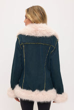CLADC0012: Tundra Denim Luxury Coat