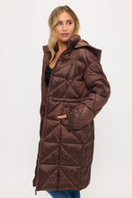 CLANP0088: Eclipse Geometric Puffer Coat