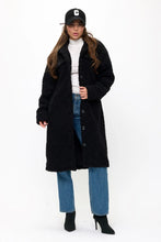 Diamond Sherpa Duster Coat