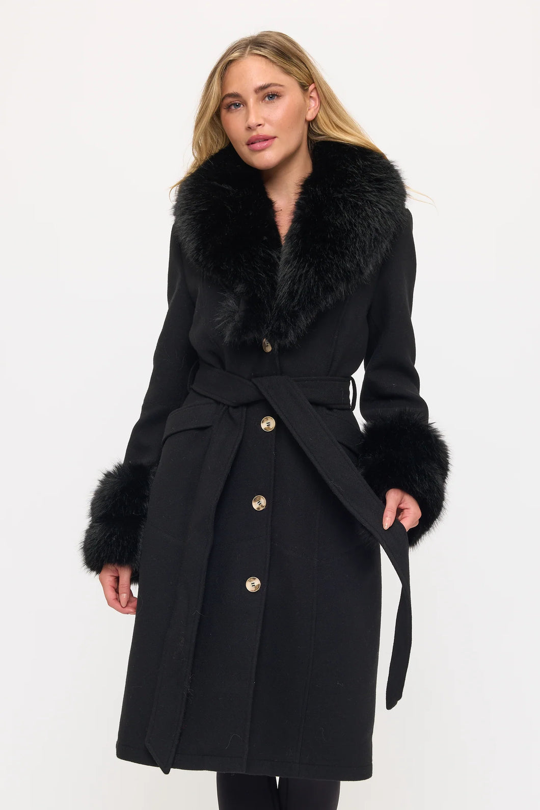 CLAWC0008: Imperial Luxe Maxi Fur Coat