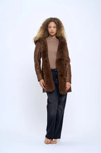 Cascade Faux Fur Coat