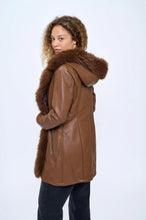 Cascade Faux Fur Coat