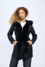 Cascade Faux Fur Coat