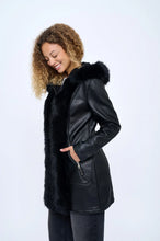 Cascade Faux Fur Coat