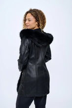 Cascade Faux Fur Coat