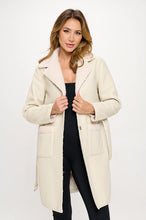 Midnight Shearling Trench