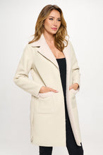 Midnight Shearling Trench