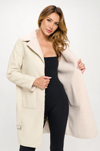 Midnight Shearling Trench