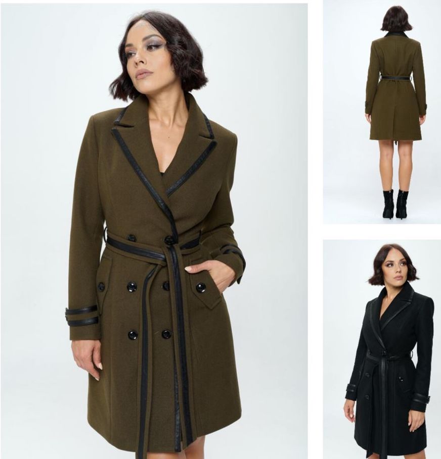Enchantment Faux Fur-Trimmed Belted Coat
