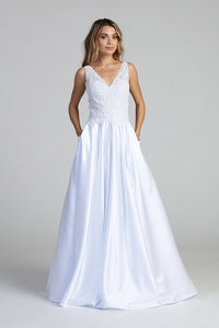 White Marlin Dress